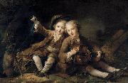 Francois-Hubert Drouais The Children of china oil painting artist